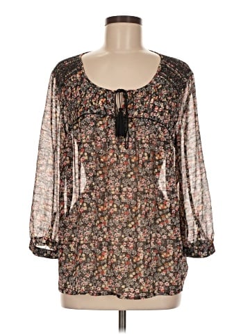 TWO by Vince Camuto 3/4 Sleeve Blouse (view 1)
