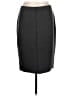 Ann Taylor 100% Polyester Solid Gray Casual Skirt Size 10 - photo 1