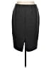 Ann Taylor 100% Polyester Solid Gray Casual Skirt Size 10 - photo 2