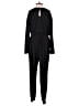 Shein Solid Black Jumpsuit Size XS - photo 2