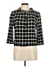 St. John Collection Houndstooth Black Jacket Size 8 - photo 1