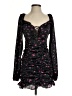 Forever 21 100% Polyester Hearts Black Cocktail Dress Size S - photo 1