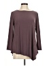 Marla Wynne Brown 3/4 Sleeve Top Size M - photo 1