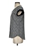 Express Gray Short Sleeve Top Size XS - photo 5