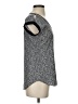Express Gray Short Sleeve Top Size XS - photo 4