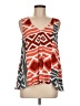 Ella Moss 100% Rayon Orange Sleeveless Blouse Size M - photo 1