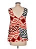 Ella Moss 100% Rayon Orange Sleeveless Blouse Size M - photo 2