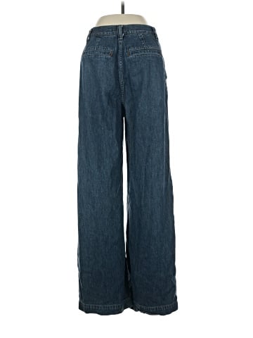 Madewell The Harlow Wide-Leg Jean in Fieldale Wash: Airy Denim Edition (view 2)