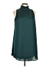 Pants Store 100% Polyester Solid Teal Casual Dress Size L - photo 1