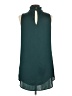 Pants Store 100% Polyester Solid Teal Casual Dress Size L - photo 2