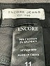 Encore Solid Black Shorts Size 11 - photo 3