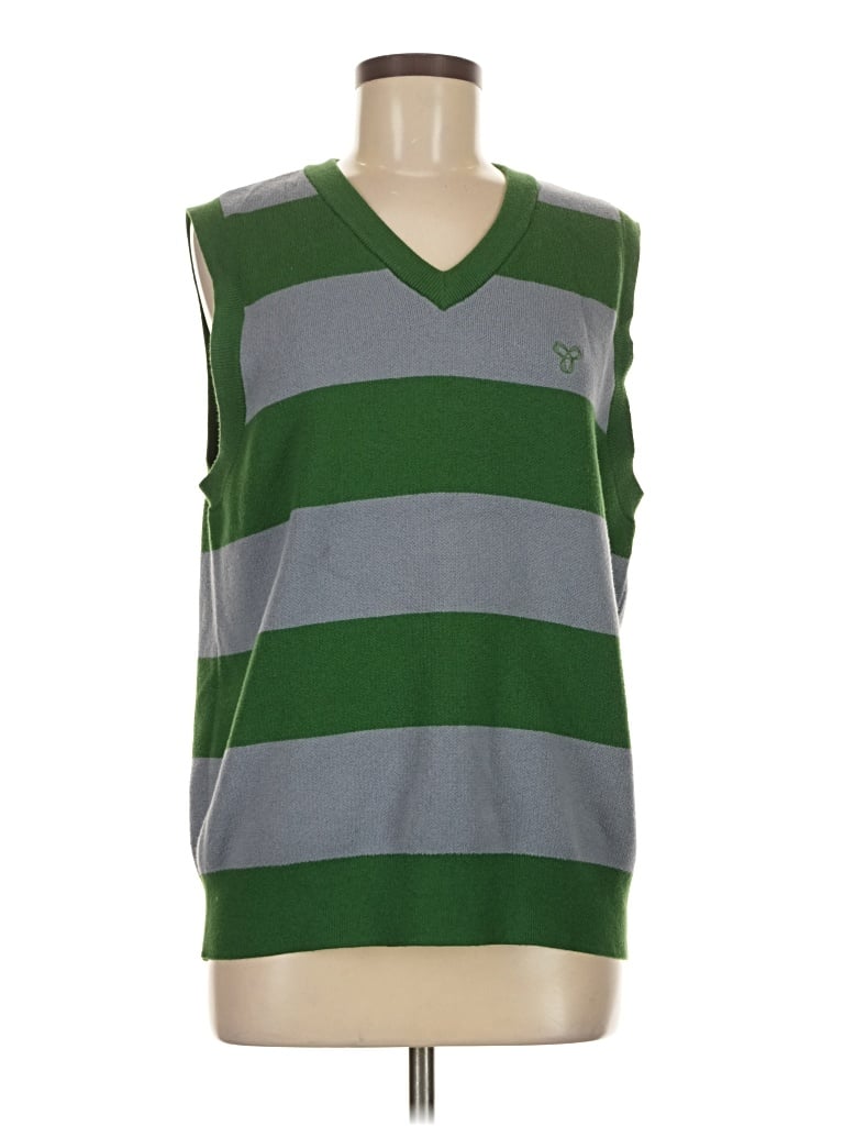 Pre-owned Tna Sweater Vest In Green