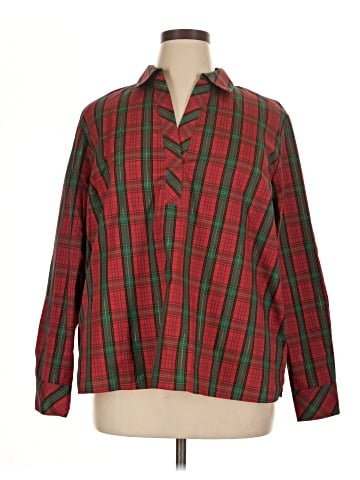 Foxcroft Long Sleeve Blouse (view 1)