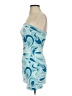 Garage Graphic Blue Teal Cocktail Dress Size XXS - photo 5