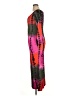 Unbranded Graphic Pink Cocktail Dress Size 1X - photo 5