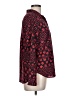 BCBGeneration Polka Dots Red Long Sleeve Blouse Size L (estimated) - photo 4