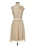 Lela Rose 100% Polyester Solid Ivory Cocktail Dress Size 4 - photo 1