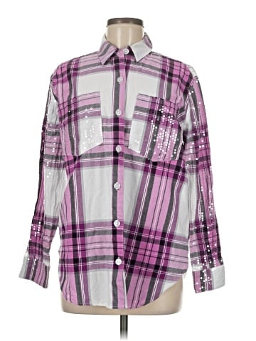 Cato Long Sleeve Button-Down Shirt (view 1)