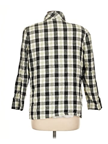 Requirements 3/4 Sleeve Button-Down Shirt (view 2)