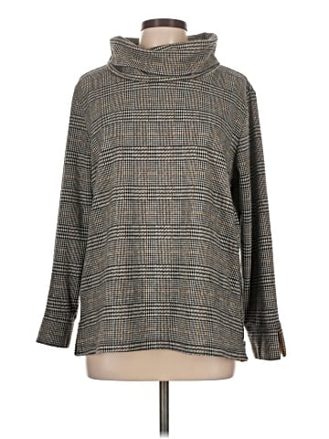 Tribal Turtleneck Sweater (view 1)