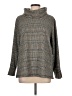 Tribal Tweed Gray Turtleneck Sweater Size L - photo 1