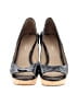 Via Spiga 100% Leather Black Heels Size 7 1/2 - photo 2