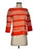 J.Crew Stripes Orange Pullover Sweater Size XXS - photo 1