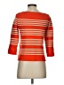 J.Crew Stripes Orange Pullover Sweater Size XXS - photo 2