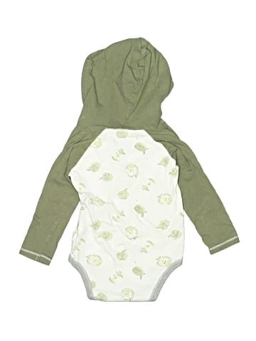Burt's Bees Baby Long Sleeve Onesie (view 2)