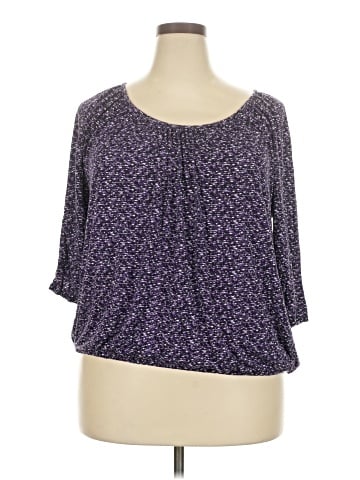 MICHAEL Michael Kors 3/4 Sleeve Top (view 1)