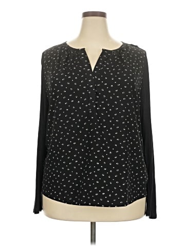Lauren by Ralph Lauren Long Sleeve Blouse (view 1)
