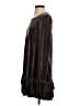 Easel 100% Polyester Brown Casual Dress Size S - photo 5