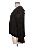 Sanctuary 100% Rayon Polka Dots Black Long Sleeve Blouse Size L - photo 5