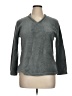 Isotoner 100% Polyester Gray Sweatshirt Size XL - photo 1
