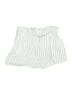 Ann Taylor LOFT 100% Rayon Stripes Ivory Shorts Size L - photo 1