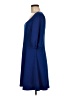 Marina Solid Blue Casual Dress Size M - photo 5