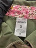 Carter's 100% Cotton Hearts Green Jacket Size 5 - photo 3