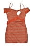 StyleStalker Orange Sleeveless Top Size S - photo 1