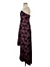 Glamorous Paisley Black Burgundy Cocktail Dress Size S - photo 5