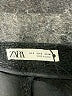Zara Chevron-herringbone Black Formal Skirt Size S - photo 4
