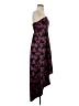 Glamorous Paisley Black Burgundy Cocktail Dress Size S - photo 4