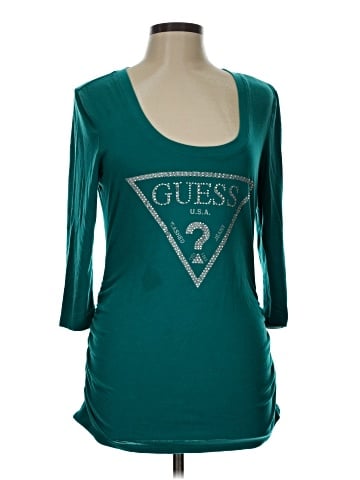 Guess 3/4 Sleeve T-Shirt (view 1)