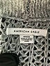 American Eagle Outfitters Metallic Gray Pullover Sweater Size M - photo 7