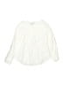 Zara Ivory Long Sleeve Blouse Size 9 - photo 1