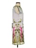 Lavand. 100% Polyester Print White Green Cocktail Dress Size XS - photo 4