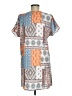 Shein Print Orange Casual Dress Size 6 - photo 2