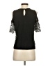 Ann Taylor LOFT Black Short Sleeve Top Size S - photo 2