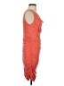Thalia Sodi Solid Orange Cocktail Dress Size S - photo 4