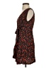 Universal Thread 100% Rayon Print Black Casual Dress Size S - photo 5