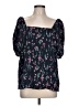 C. Wonder Black 3/4 Sleeve Blouse Size L - photo 1